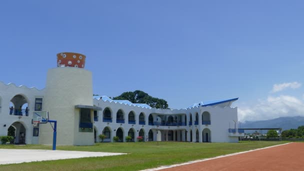 De mooiste Taitung Conunty Fong Yuan Elementary School — Stockvideo