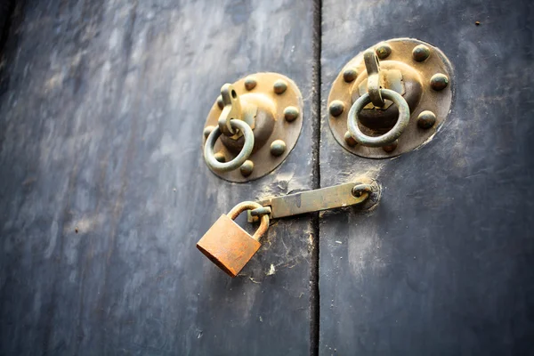 Close up of antique cabinet — Stock Photo, Image