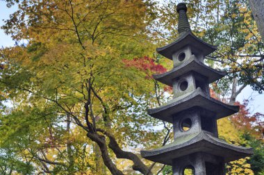 Kasumiga-IKE gölet Kenrokuen Garden Kanazawa