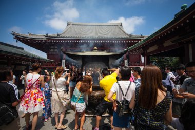 Senso-ji Tapınağı, Asakusa, Tokyo, Japonya