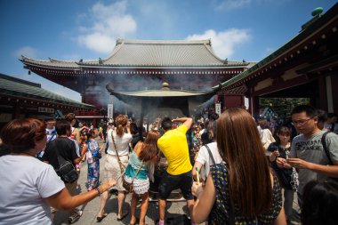 Senso-ji Tapınağı, Asakusa, Tokyo, Japonya