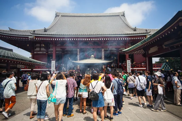 Senso-ji Tapınağı, Asakusa, Tokyo, Japonya — Stok fotoğraf