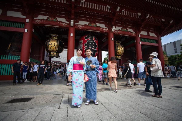 Senso-ji Temple, Asakusa, Tokió, Japán — Stock Fotó