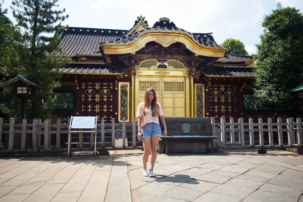 İnsanlar Tosho-gu tapınak üzerinde 15 Ağustos 2015 yılında Nikko, Japonya ziyaret edin