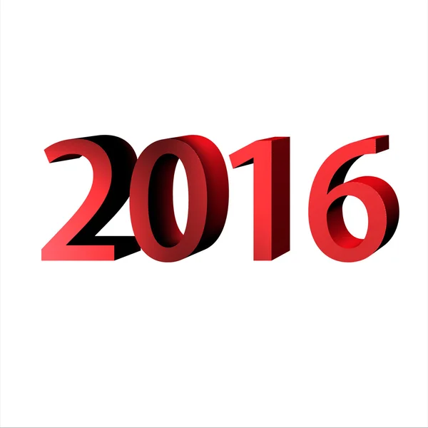 El cambio 2015-2016 representa el nuevo año 2016 — Foto de Stock