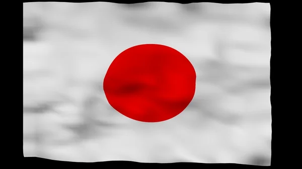 Bendera Jepang — Stok Foto