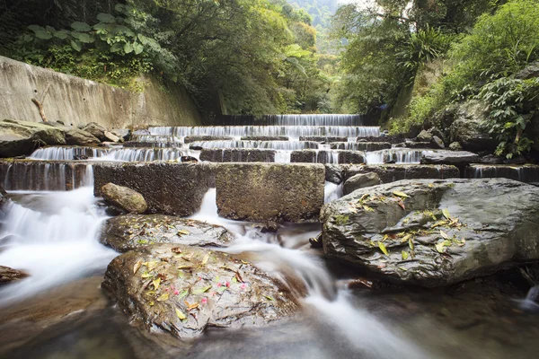 Beautiful river on north of Taiwan barrel river — Stock Photo, Image