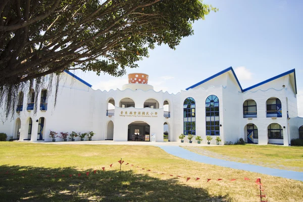 The most beautiful Taitung Conunty Fong Yuan Elementary School — Stock Photo, Image