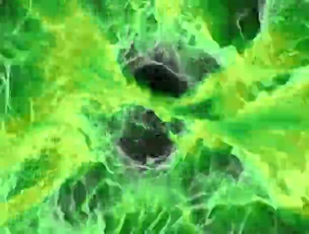 Потужність вибуху з гарним кольором тла — стокове відео