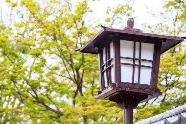 Lamba Tapınağı, beyaz arka plan ile Japonya