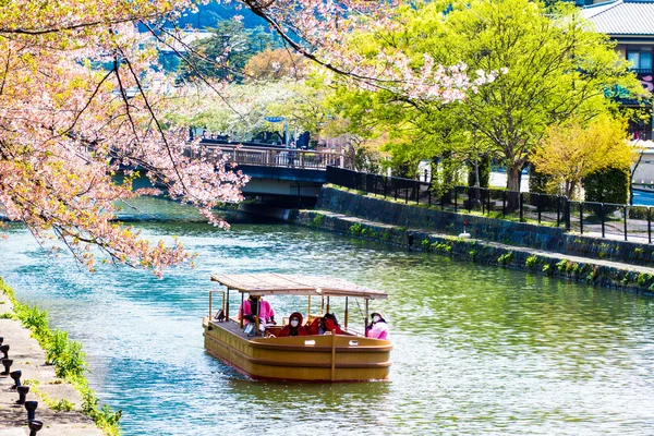 Perspektif Görünümü kyoto stree görünümünün arka plan olarak — Stok fotoğraf