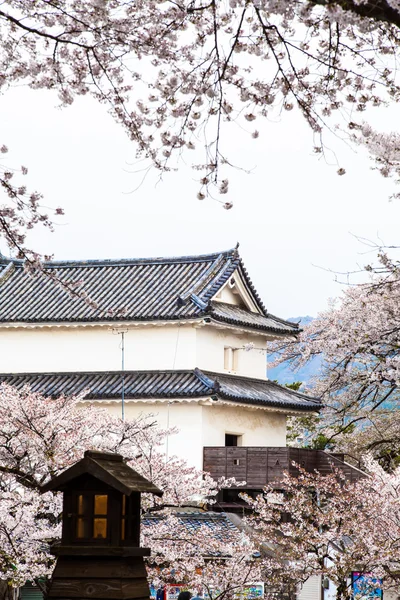 A visão de perspectiva de kyoto stree vista como pano de fundo no s — Fotografia de Stock