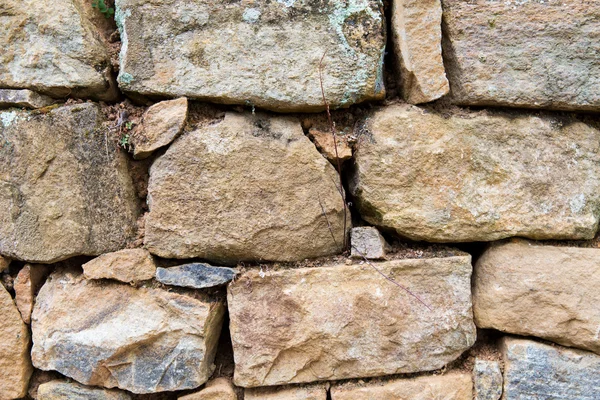 Close up of old brick wall outdoors — Stock Photo, Image