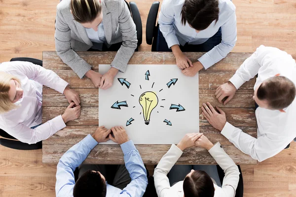 Reunión del equipo empresarial en la oficina — Foto de Stock