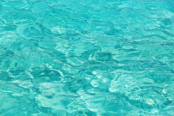 Mar o océano azul transparente agua — Foto de Stock
