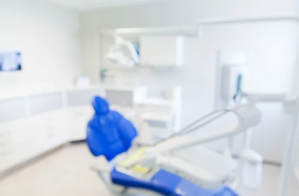 Розмита сучасна стоматологічна клініка офісний інтер'єр боке — стокове фото