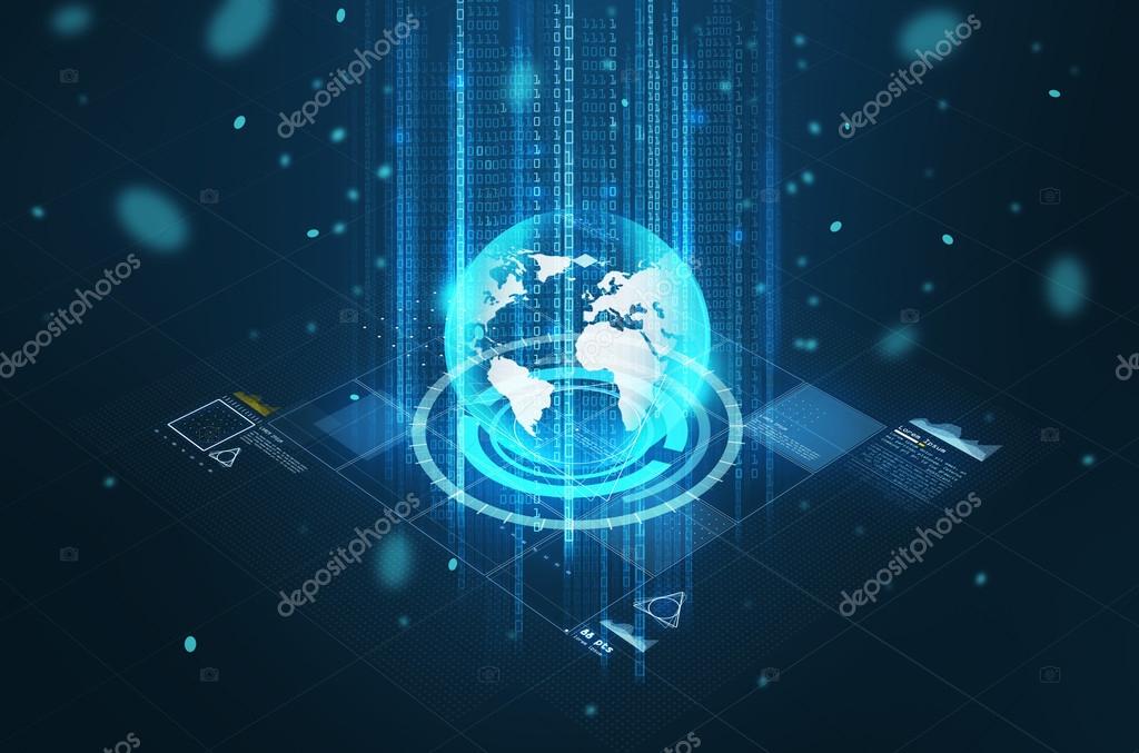 hologram of earth gl