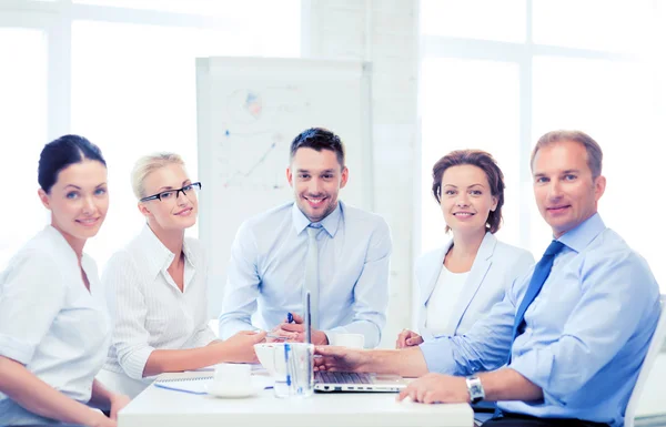 Business team having meeting in office — Stock Photo, Image