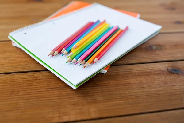 Boya kalemi veya renkli kalemler kapat — Stok fotoğraf