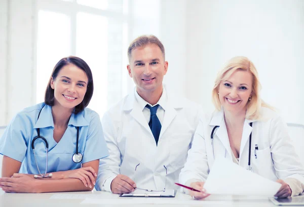 Doctors on a meeting — Stock Photo, Image