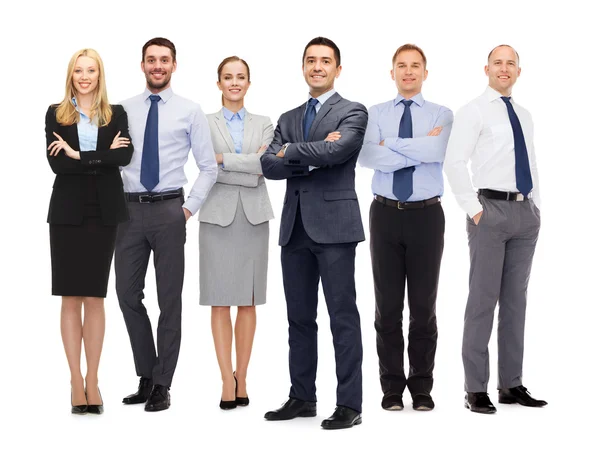 Group of happy business people — Stock Photo, Image