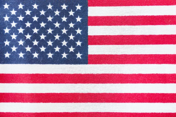 Nahaufnahme der amerikanischen Flagge — Stockfoto