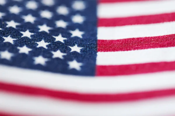 Gros plan du drapeau américain Images De Stock Libres De Droits