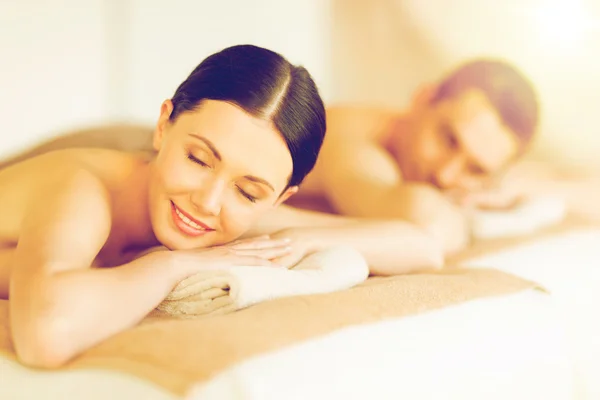 Pareja en spa — Foto de Stock