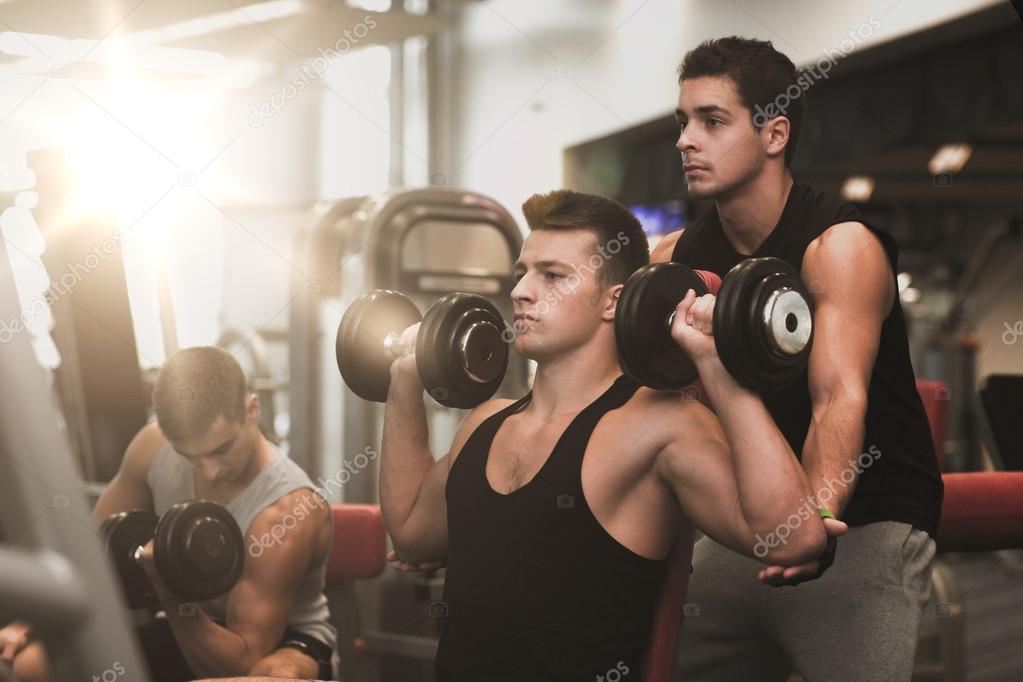 Gym Group Free Weights In Gym Free Weight Plate Loaded Gym Fitness