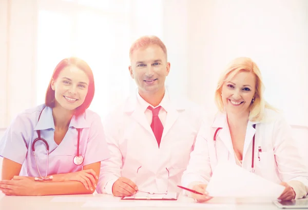 Doctors on a meeting — Stock Photo, Image