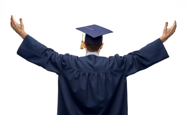 Absolwent lub licencjat świętujący sukces — Zdjęcie stockowe