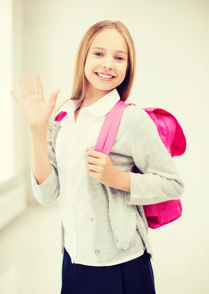 Ragazza adolescente felice e sorridente — Foto Stock