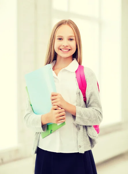 Happy and smiling teenage girl — Stock Photo, Image