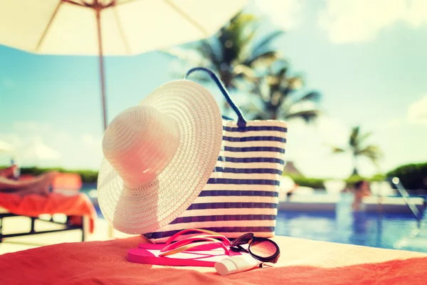 Close up of summer accessories — Stock Image Close up of summer accessories Stock Picture