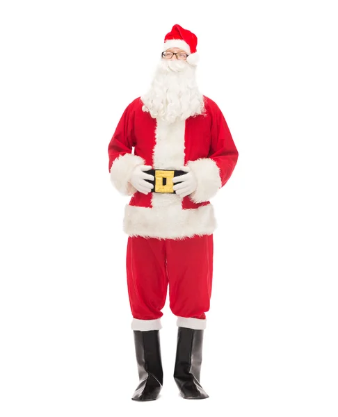 Man in costume of santa claus — Stock Photo, Image