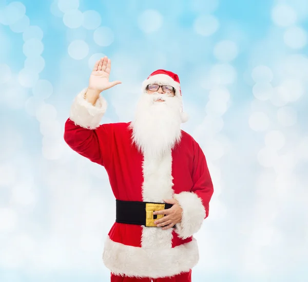 Mężczyzna w stroju Świętego Mikołaja — Zdjęcie stockowe