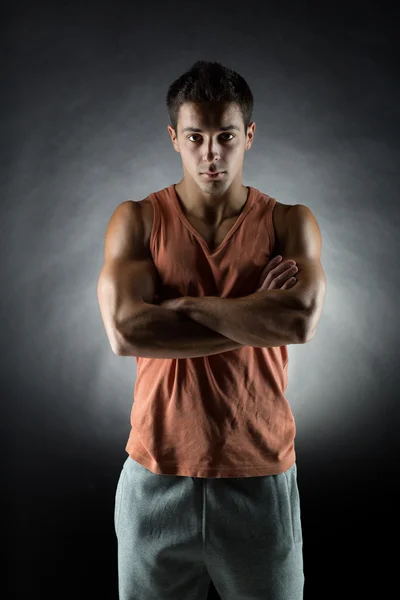 Young male bodybuilder — Stock Photo, Image