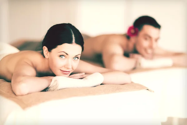 Couple en spa — Photo