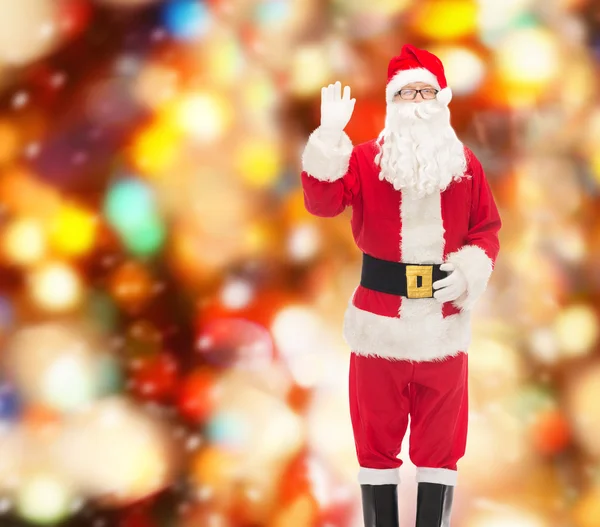 Muž v kostýmu santa Clause — Stock fotografie
