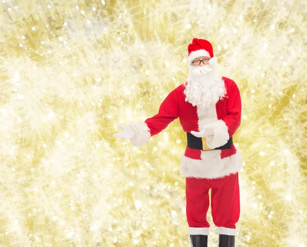 Muž v kostýmu santa Clause — Stock fotografie