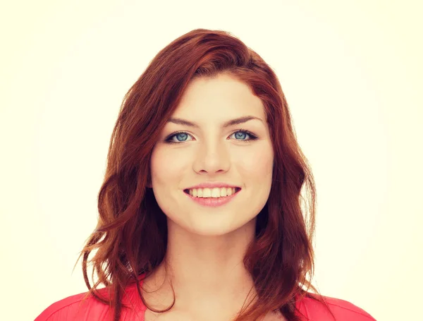 Smiling teenage girl in casual clothes — Stock Photo, Image