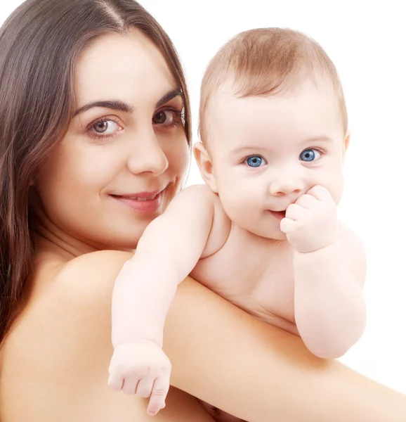 Baby und Mutter — Stockfoto