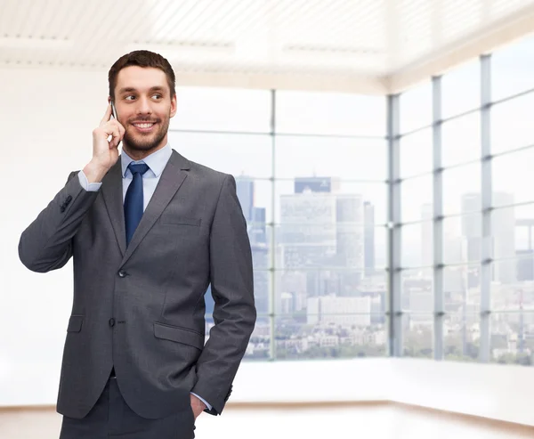 Happy young businessman — Stock Photo, Image