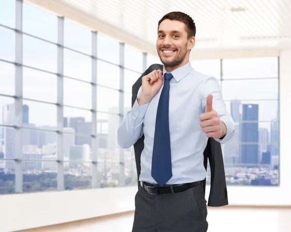 Feliz joven hombre de negocios —  Fotos de Stock