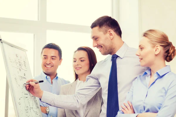 Equipo de negocios discutiendo algo en la oficina — Foto de Stock