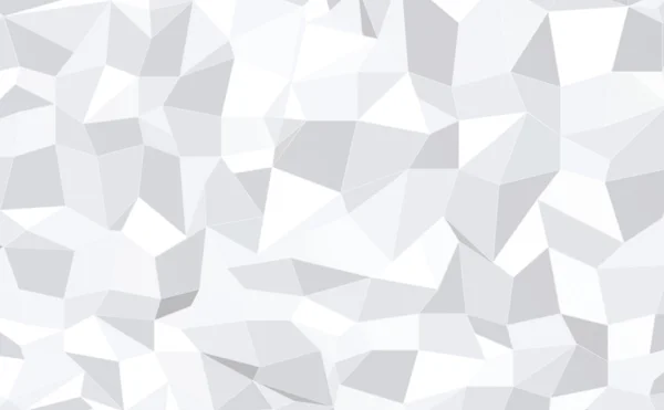 Abstract monochrome low poly pattern background — Stock Photo, Image