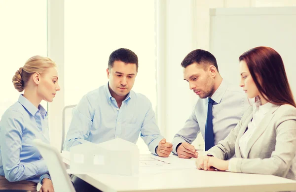Team of architects and designers in office — Stock Photo, Image