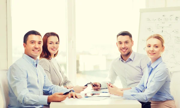 Business team having meeting in office — Stock Photo, Image