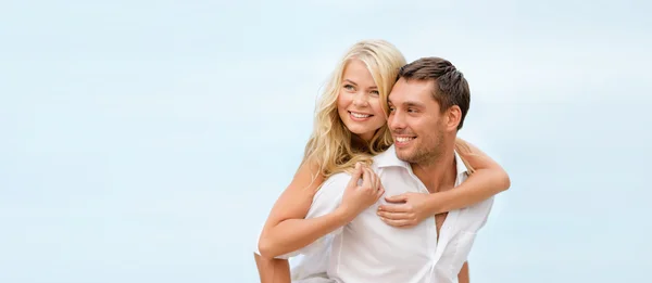 Casal em Seaside — Fotografia de Stock