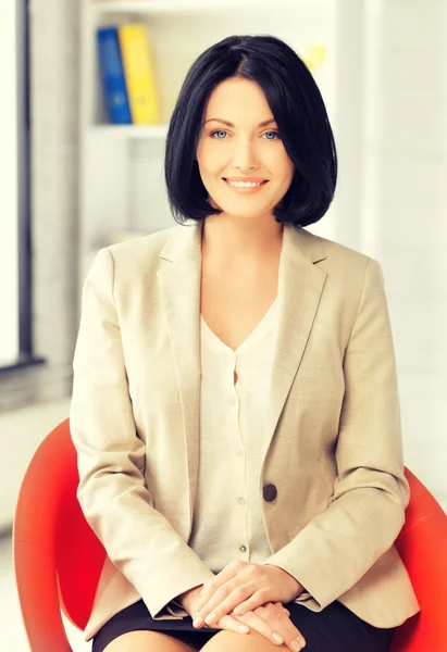 Happy and smiling woman — Stock Photo, Image